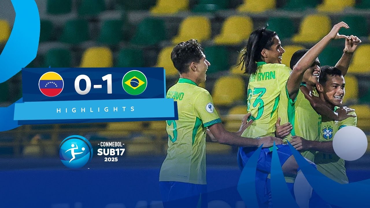 #ไฮไลท์ฟุตบอล [ เวเนซุเอล่า(U17) 0 - 1 บราซิล(U17) ] คอนคาเคฟ แชมเปี้ยนส์ชิพ รุ่นอายุต่ำกว่า 17ปี 2025/4.4.68