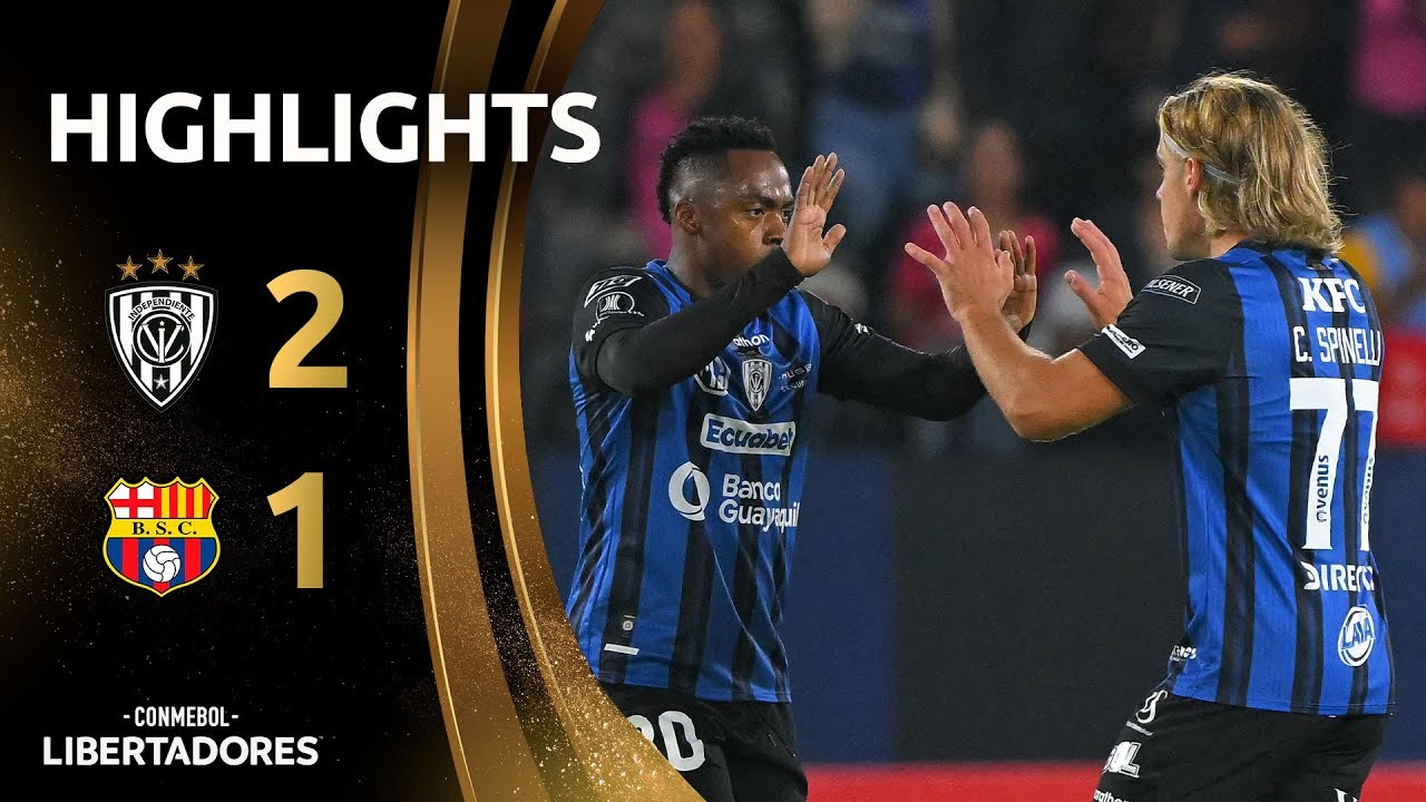 #ไฮไลท์ฟุตบอล [ อินดิเพนดิเอนเต้ โจเซ่ วาล์เล 2 - 1 บาร์เซโลน่า เอสซี ] โคปา ลิเบอร์ตาดอเรส 2025/28.5.68